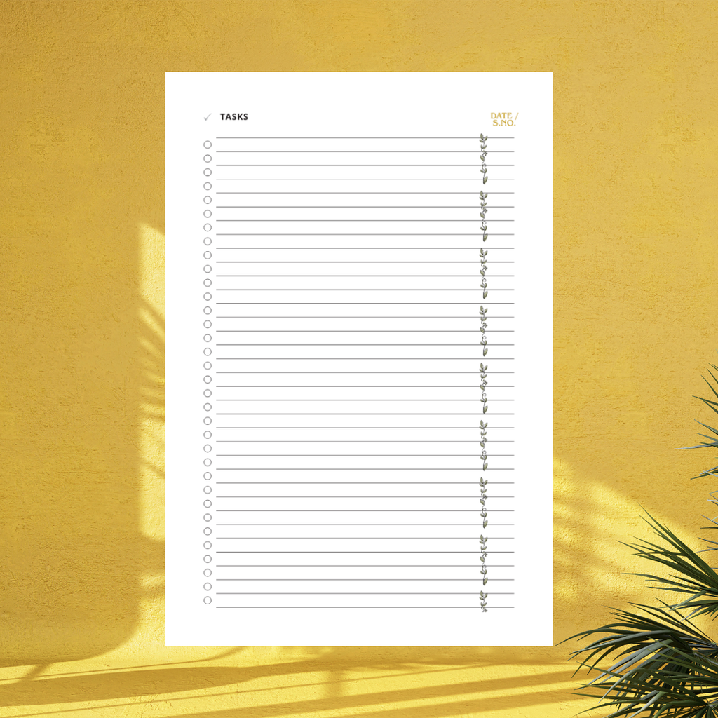 My Daily Checklist Planner