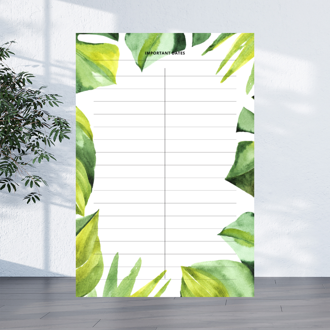 Daily Planner - Forest Theme
